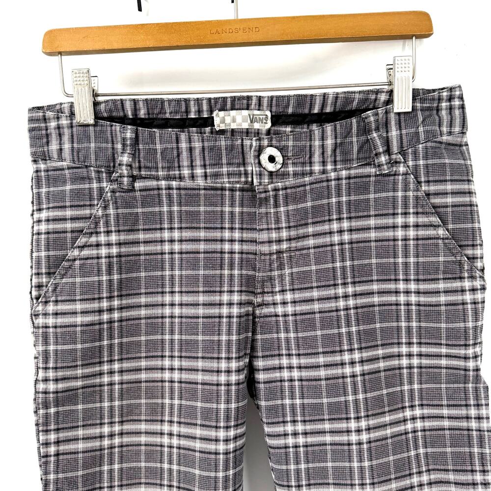 Vans Plaid Bermuda Shorts Vtg 90's Y2K - Picture 2 of 7